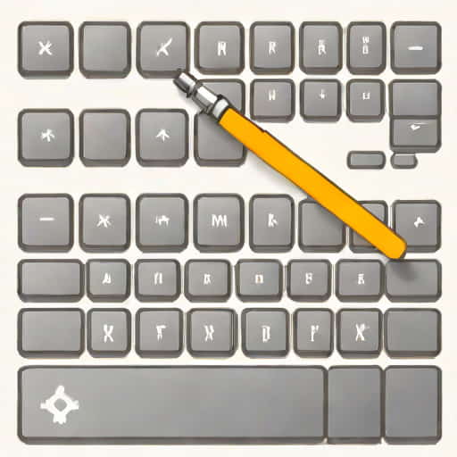 Keyboard With Blowpipe