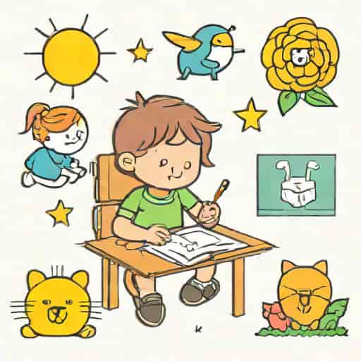 Kids Drawing Printout