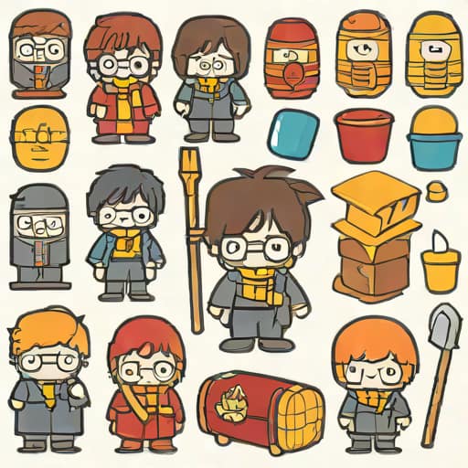 Kinder Joy Harry Potter Toys