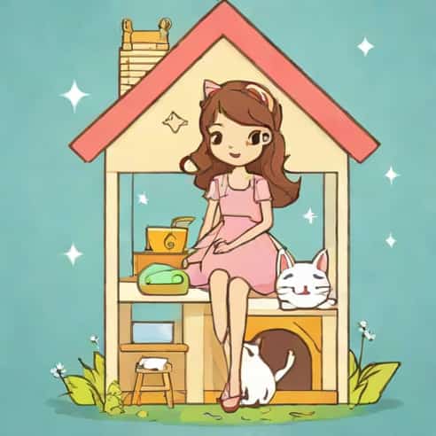 Kitty Fairy Gabby'S Dollhouse