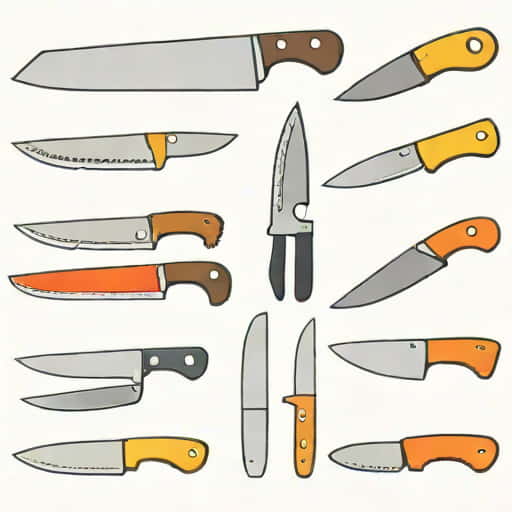 Knives Different Types