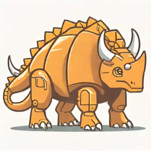 Kota The Robotic Triceratops Dinosaur