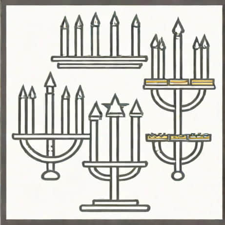 Large Menorahs For Sale