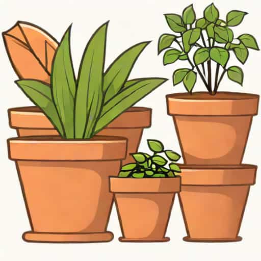 Large Terracotta Pots