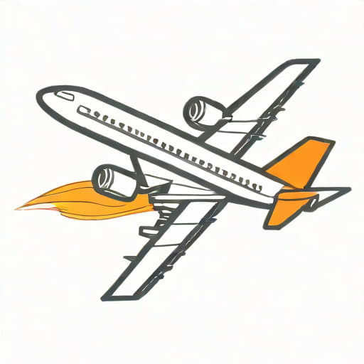 Lean And Topple Over Part Of Aeroplane