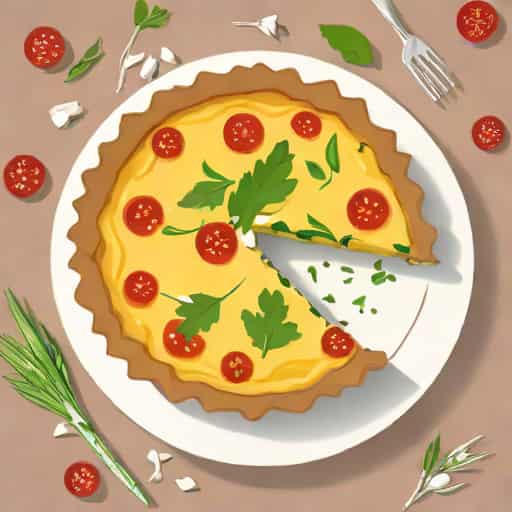 Leek And Stilton Quiche