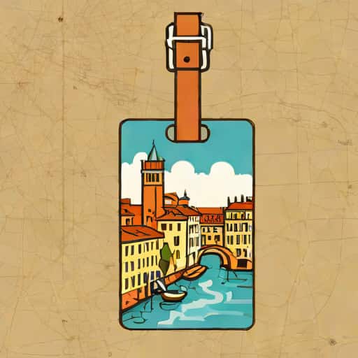 Leeman Venezia Sightseer Luggage Tag