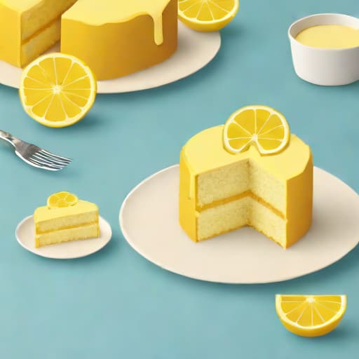 Lemon Cake With Cream Cheese Frosting