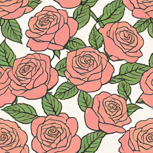 Light Pink Majolica Spray Rose