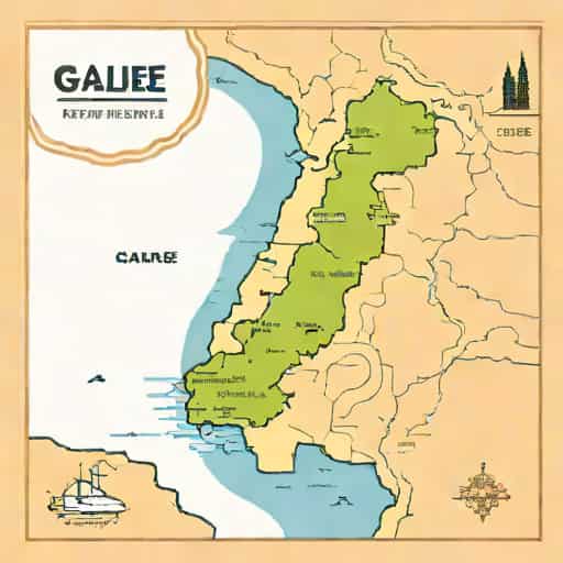 Map Of Judea And Galilee In Jesus Time