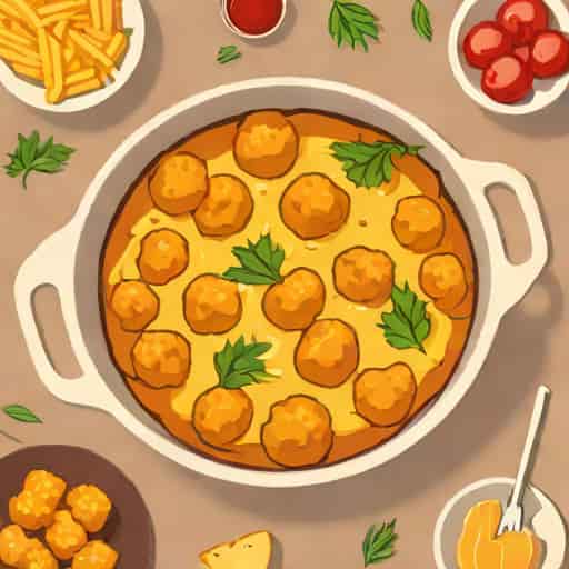 Meatless Tater Tot Casserole