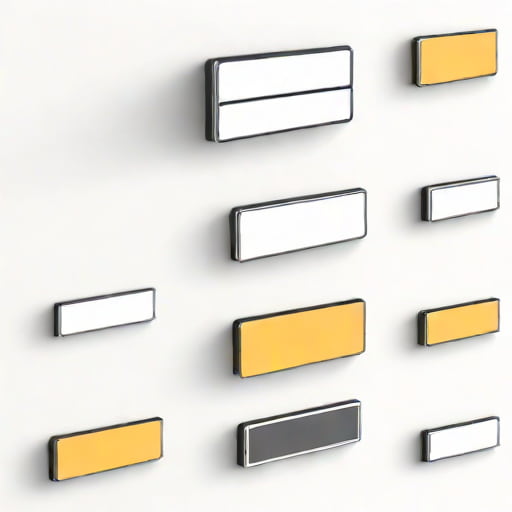Name Plate Holder For Cubicle