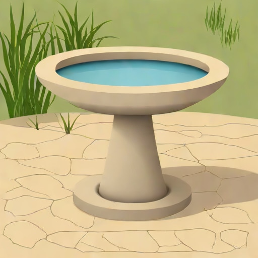 Natural Stone Birdbath For Sale