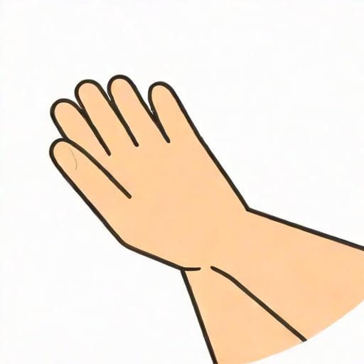 One Freckle On Left Arm