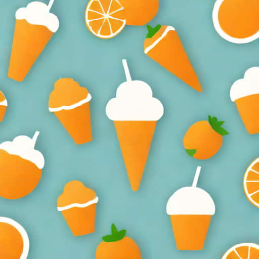 Orange Dreamsicle Frosty Calories