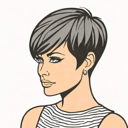 Pixie Cut With Choppy Layers