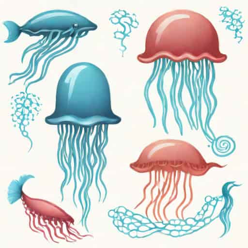Portuguese Man O War And Bluebottle