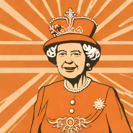 Queen Elizabeth Ii And Orange Marches