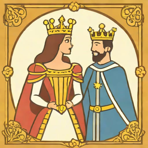 Queen Guinevere And Sir Lancelot