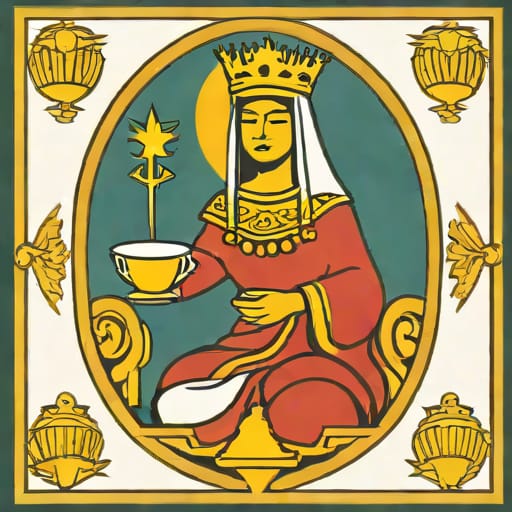 Queen Of Cups And High Priestess