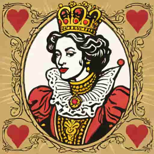Queen Of Hearts Mr Brainwash Original