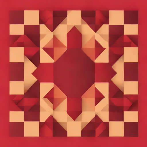 Quilt Thread Count Red Blend