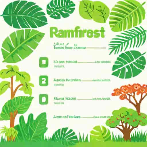 Rainforest Acrostic Poem