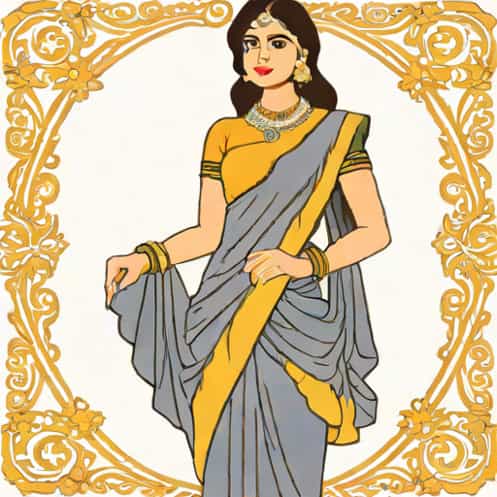 Ready To Wear Ruffle Saree