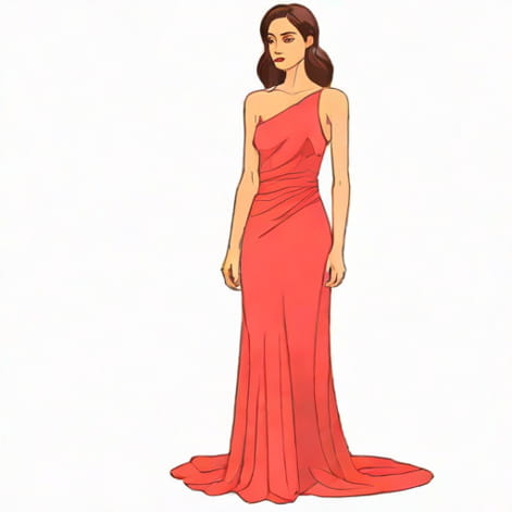 Red Backless Maxi Dress