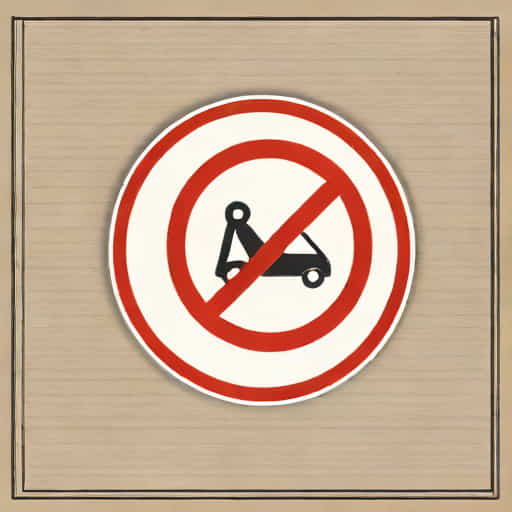 Schild Durchfahrt Verboten
