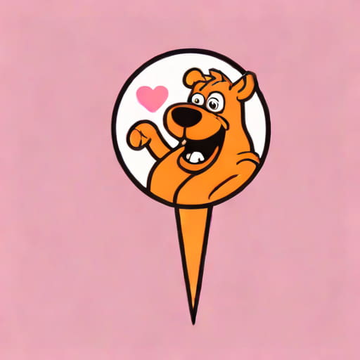 Scooby Doo Cotton Candy Glob