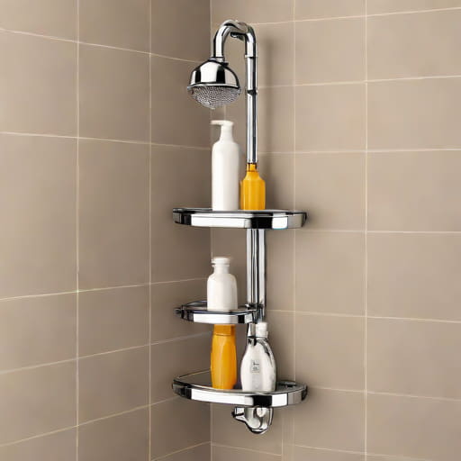Seirione Rustproof Shower Corner Caddy