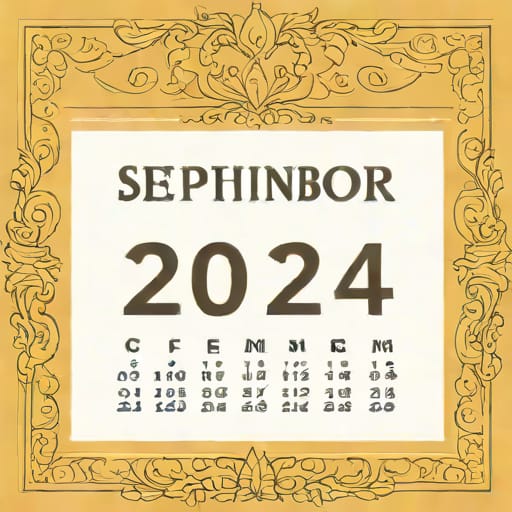 September 2024 Kohinoor Calendar