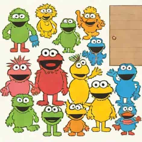 Sesame Street Crumby Pictures