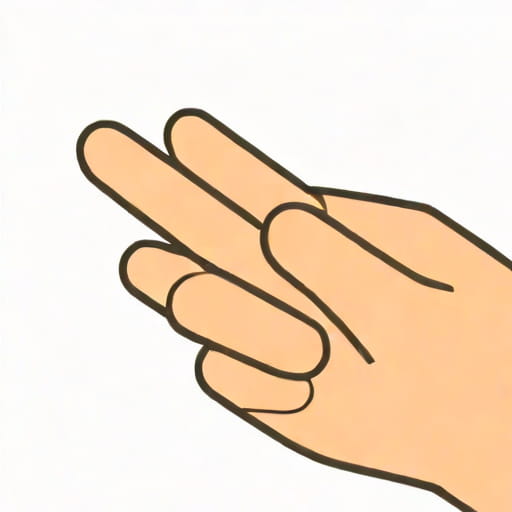 Space Between Thumb And Forefinger