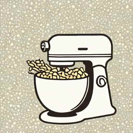 Stand Mixer Speckle Design