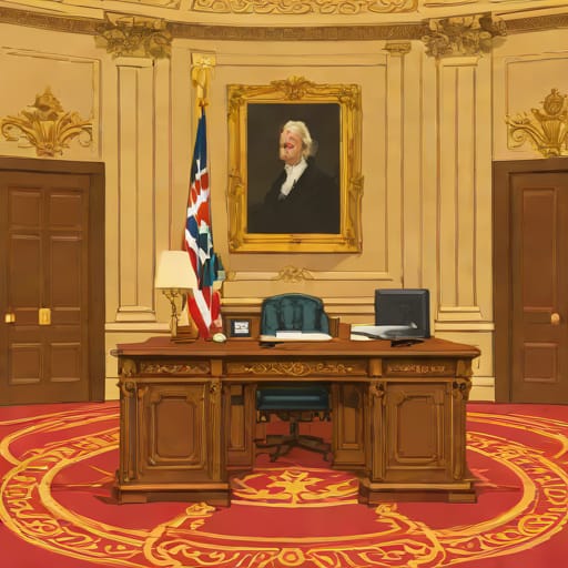 The Resolute Desk Buckingham Palace