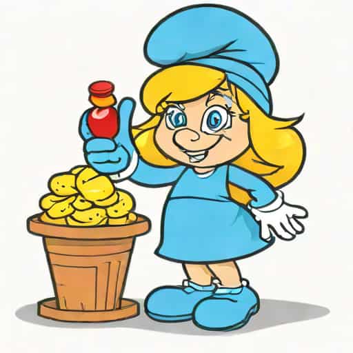 The Smurfs Smurfette Overdoes It