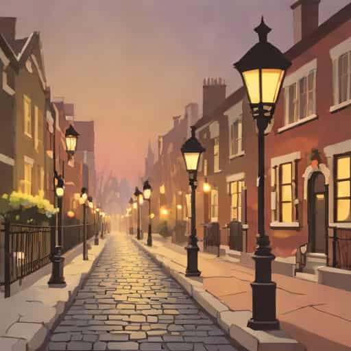 Thomas Kinkade Lamplight Lane