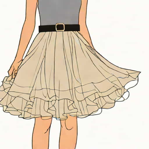 Tulle Horsehair Skirt