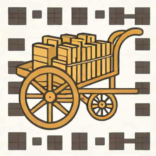 Two Wheeled Handcart Crossword Clue