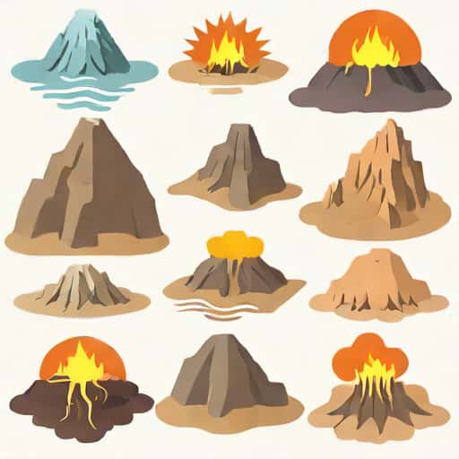 Types Of Fossilization Volcanic Eruption