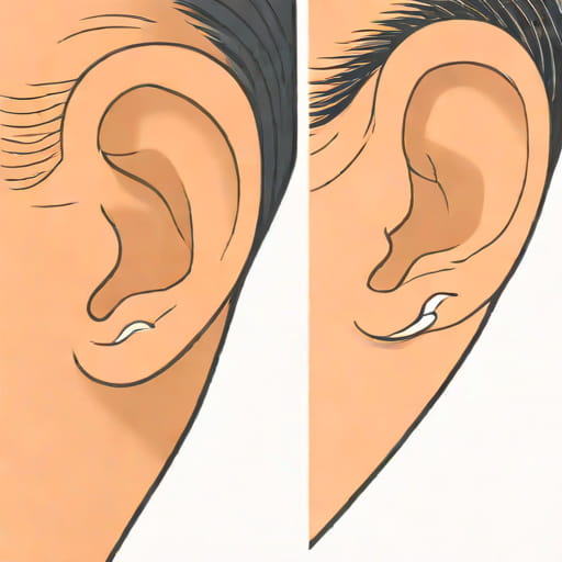 Unattached Earlobes And Cleft Chin