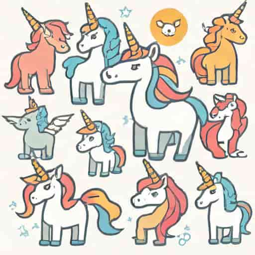 Unicorn Academy Collectible Baby Unicorns