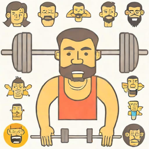 Unit For Comedian Or Weightlifter