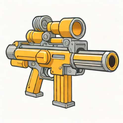 V Twin Gatling Nerf Gun