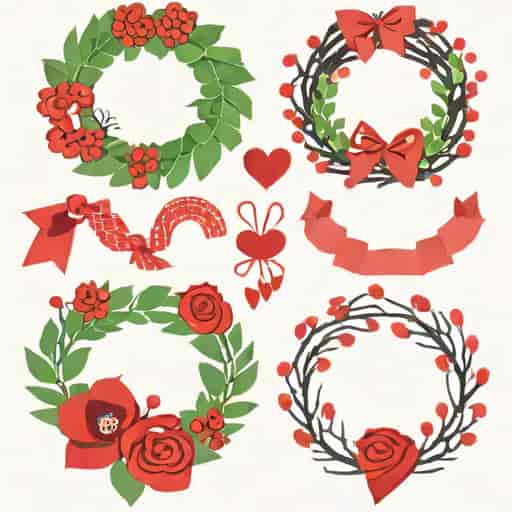 Valentine Wreaths Diy