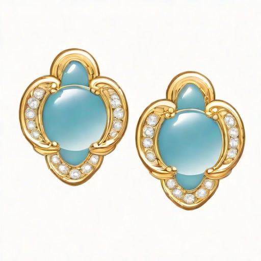 Van Cleef Chalcedony Earrings