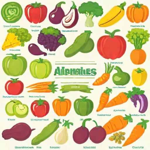 Vegetables In Alphabetical Order