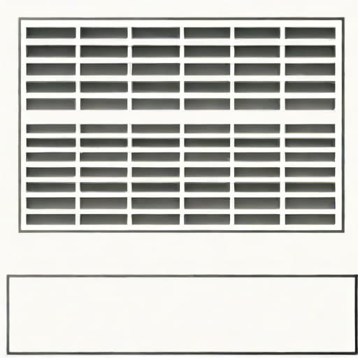 Ventilation Grill For Kitchen Plinth